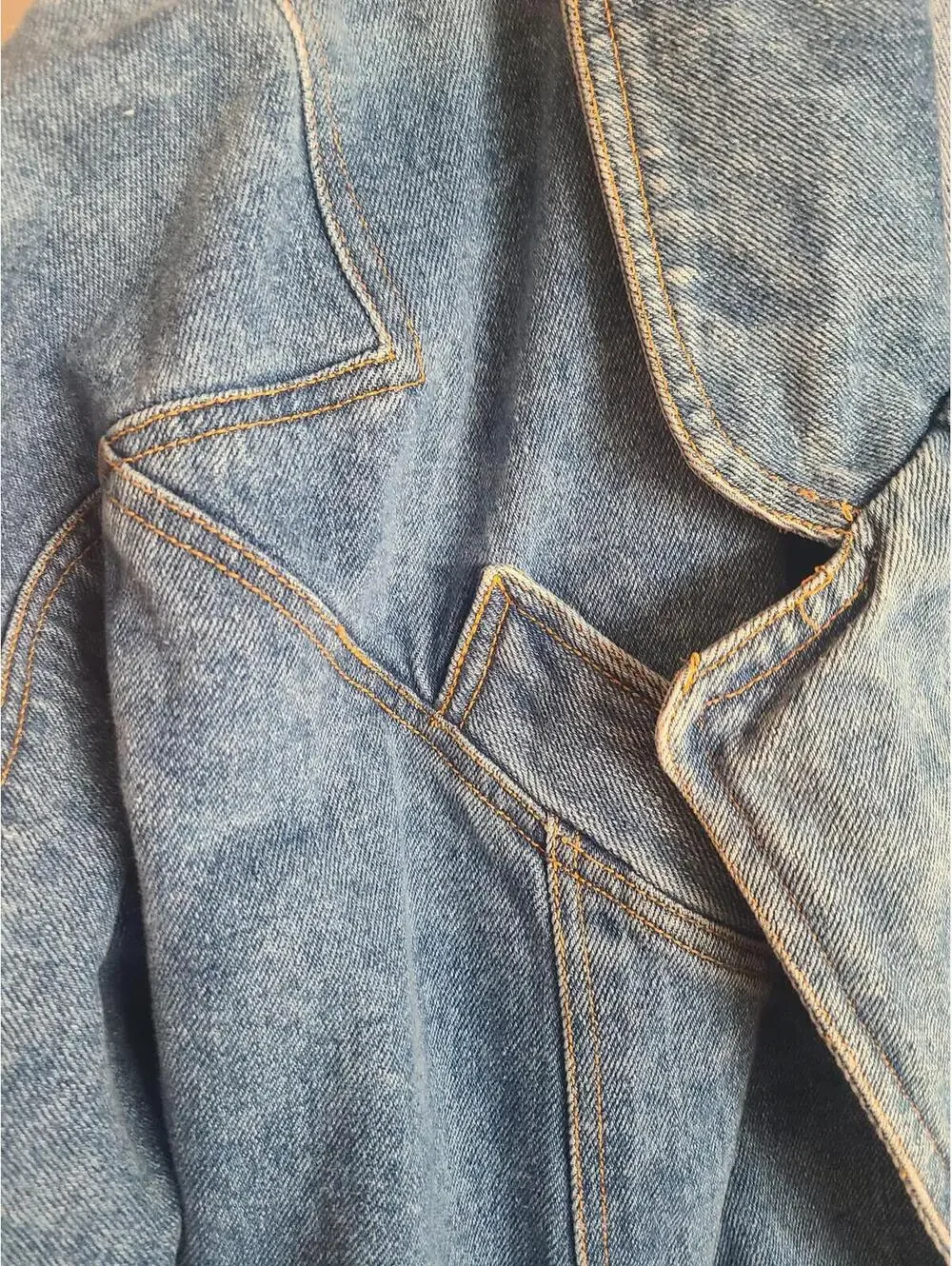 The Kimmy Vintage 80s Jean Jacket L - Picture 7 of 9